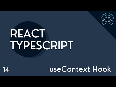 React TypeScript Tutorial 14 useContext Hook
