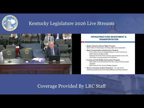 Senate Standing Committee on Appropriation and Revenue. (1-28-26)