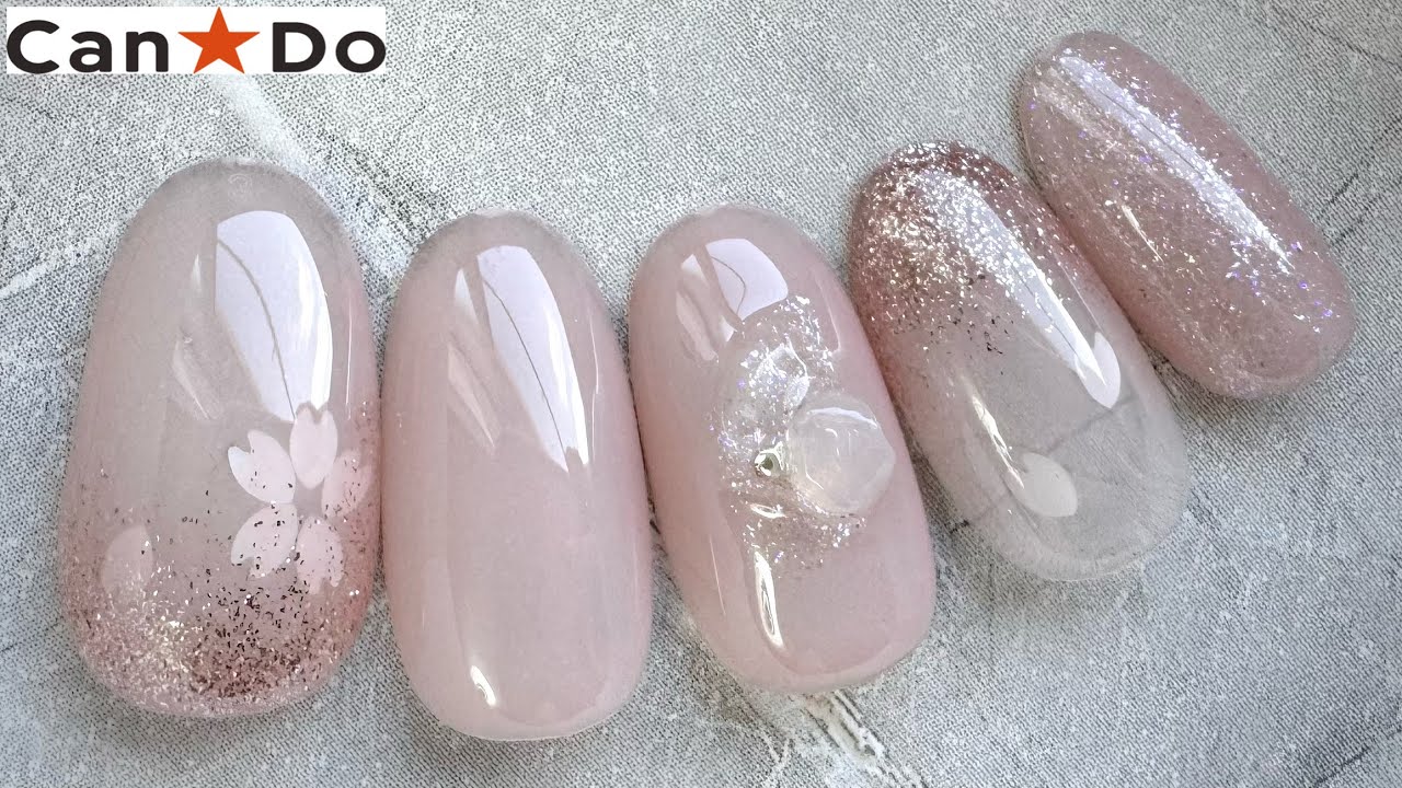 今からでも間に合う！ほぼ100均で作れる簡単入学式ネイル🏫🌸✨