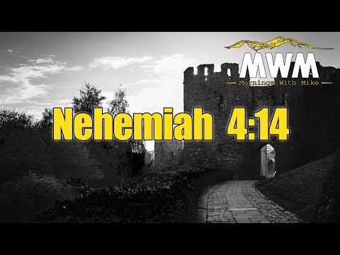 Nehemiah 4:14 | Stand Firm | Mike Phillips #MWM (30DBV Vol 2 #10)