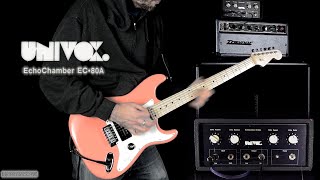 Video thumbnail for Univox EchoChamber EC80A Vintage Tape Echo Demo by Harsh Tones, Inc.