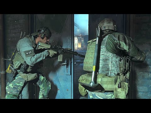 USMC vs Spetsnaz (Fog of War) Call of Duty: Modern Warfare NPC Wars 2