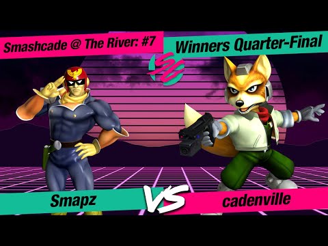 Smashcade @ The River #7 - SSBM - WSF: Smapz (Captain Falcon) VS cadenville (Fox)