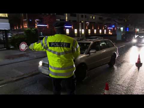 Verkehrskontrolle in Marienthal