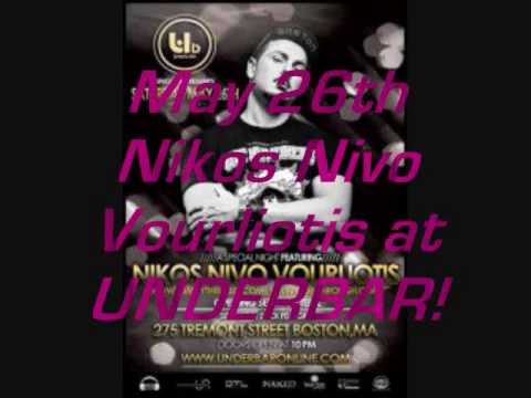 Nikos Nivo Vourliotis @ Underbar Boston, May 26th!