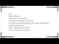 Kyle Riabko - Miss Behavin' Lyrics