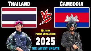 Thailand vs Cambodia Military Power Comparison 2025 | Cambodia vs Thailand Military Power 2025