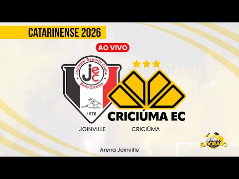 JOINVILLE X CRICIÚMA - CATARINENSE 2026 | FUTEBOL ELDORADO - 15/01/2025