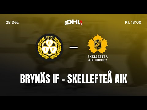SDHL: Brynäs IF - Skellefteå AIK | Monitor ERP Arena | Säsong 25/26