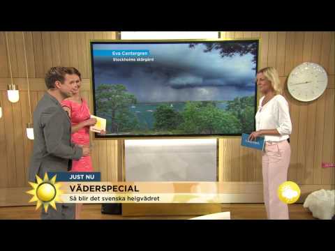 Väderspecial: Så är badtemperaturerna - Nyhetsmorgon (TV4)