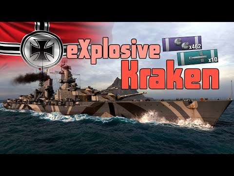 explosive Kraken for German BattleCruiser Prinz Rupprecht