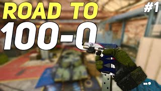 ROAD TO 100-0 - Ep. 1 - &quot;TRASH TALKERS?&quot; (Cold War Gunfight)