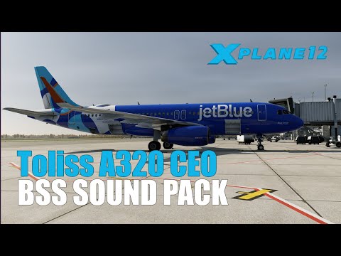 X-Plane 12 | ToLiss A320 CEO & BSS Soundpack – Full Flight Experience