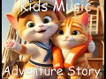 Kids Music Adventure Story Hero Cat Saves Captain Whiskers