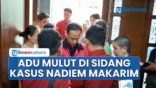 Ruang Sidang Kasus Nadiem Makarim Ricuh, Jaksa & Pengacara Adu Mulut sampai Saling Tunjuk & Teriak