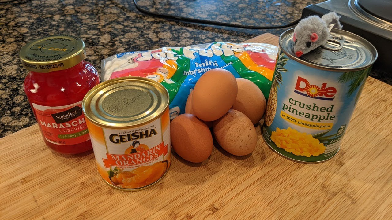 Side Dish Episode Forty-five: Ambrosia Salad and Deviled Eggs