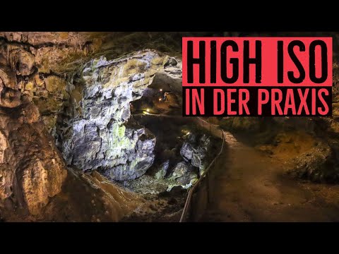 Canon High ISO Test: EOS R vs EOS M50 in der Praxis [Nebelhöhle]