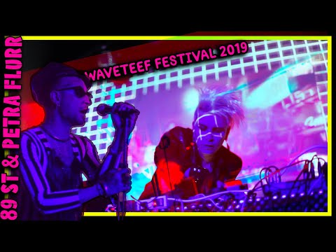 Petra Flurr & 89st -- Maschinen / Waveteef Festival 2019 live #ebm