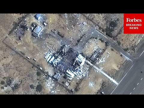 Satellite Images Show Badly Damaged Military Facilities In Iran After U.S.-Israeli Strikes