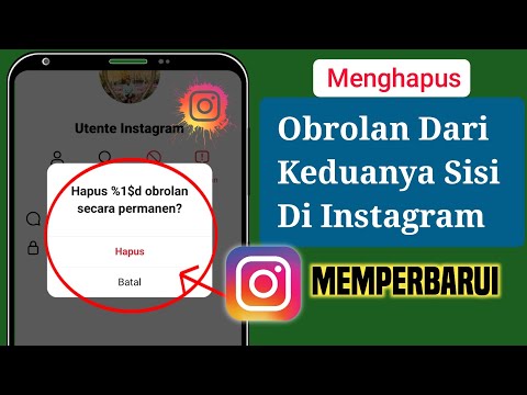 Cara Menghapus Chat Instagram Dari Kedua Sisi Secara Permanen|Hapus Obrolan Dari Kedua Sisi Di Insta