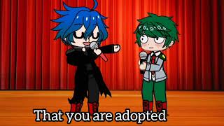 Cover art for deku duo with shigaraki