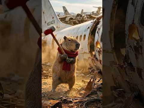 Capi construye un avión