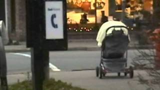Deviance Experiment - Stroller on Sidewalk