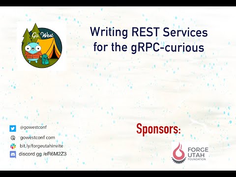 (THIS ONE HAS SOUND) Writing REST Services for the gRPC-curious