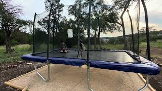 SKYWALKER TRAMPOLINES Epic Series 15 FT Rectangle Outdoor Trampoline Review