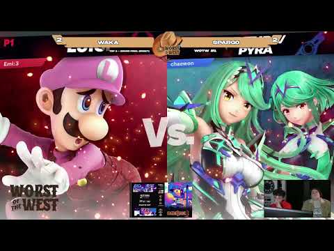 Sparg0 (Aegis) vs. Waka (Luigi) - Worst of the West | 27 Jan '24