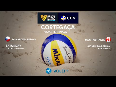 Dunarova/Resova (CZE) vs May/Robitaille (CAN) - BEACH PRO TOUR FUTURES CORTEGAÇA