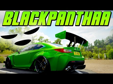 LEXUS RCF BUILD For BLACKPANTHAA! Forza Horizon 3 LEXUS RCF!