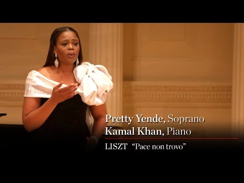 Soprano Pretty Yende Sings Liszt "Pace non trovo"