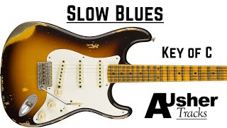 Slow BB King Blues in C | Guitar Backing Track | Key of C