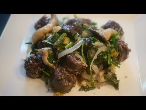 백순대볶음