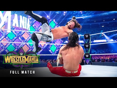 FULL MATCH — AJ Styles vs. Shinsuke Nakamura — WWE Title Match: WrestleMania 34