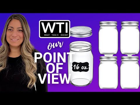 Paksh Novelty Mason Jars 16 oz - 5-Pack - WTI product video review
