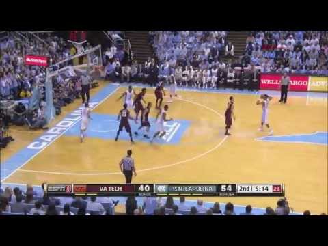 UNC-Virginia Tech Game Highlights
