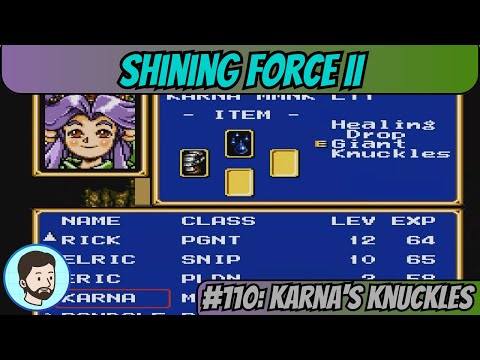 Shining Force II (Mega Drive) - Part 110: Karna's Knuckles