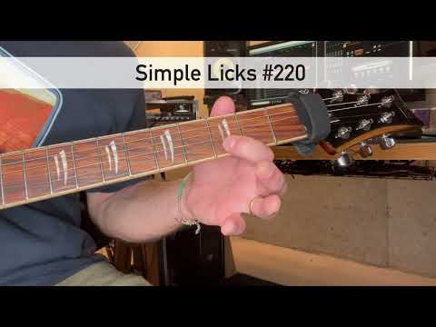 Lightning Fast Blues-Rock Lick :: Simple Licks Episode #220