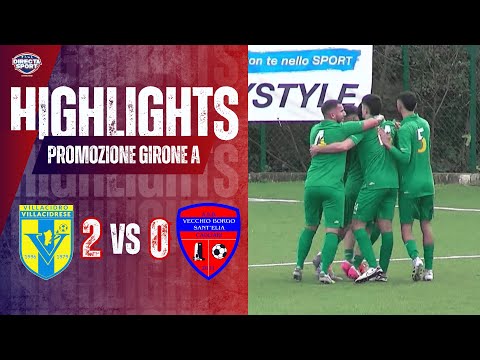 Calcio Promozione Gir. A - Villacidrese Calcio-Vecchio Borgo S. Elia 2-0 (Highlights)