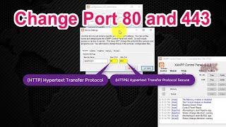 How to Change Port 80 and Port 443 in XAMPP Server