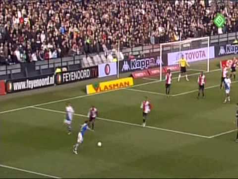 Eredivisie 2009 : J10 : Feyenoord - Utrecht : 5-2