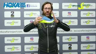 Michele Cecotti di Affari&Sport Villasanta presenta la nuova Hoka Mach 231 gr