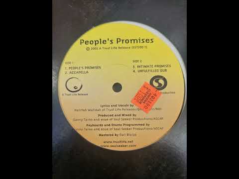 Hanifah Walidah And Soul Seeker Productions – People's Promises  (Intimate Promises)