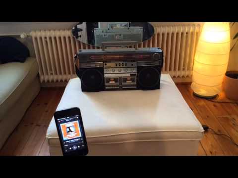 Ghettoblaster / Boom Box - Bluetooth & LiPo Battery modification @Kamosonic 911A
