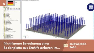 KB 001623 | Nichtlineare Berechnung einer Bodenplatte aus Stahlfaserbeton im Grenzzustand der Tra...
