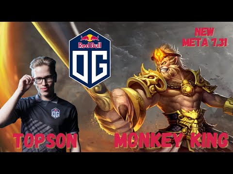OG.Topson [ Monkey King ]  MID LANE SMART PLAYER DOTA