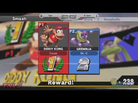 Egaz (Captain Falcon. Diddy Kong) vs Dr. Copter (Greninja) - TNLS Grand Finals 7/28/17