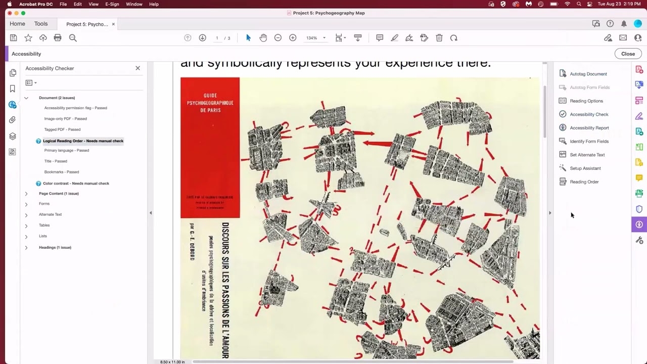 Making PDFs Accessible using Adobe Acrobat Pro’s Accessibility Checker